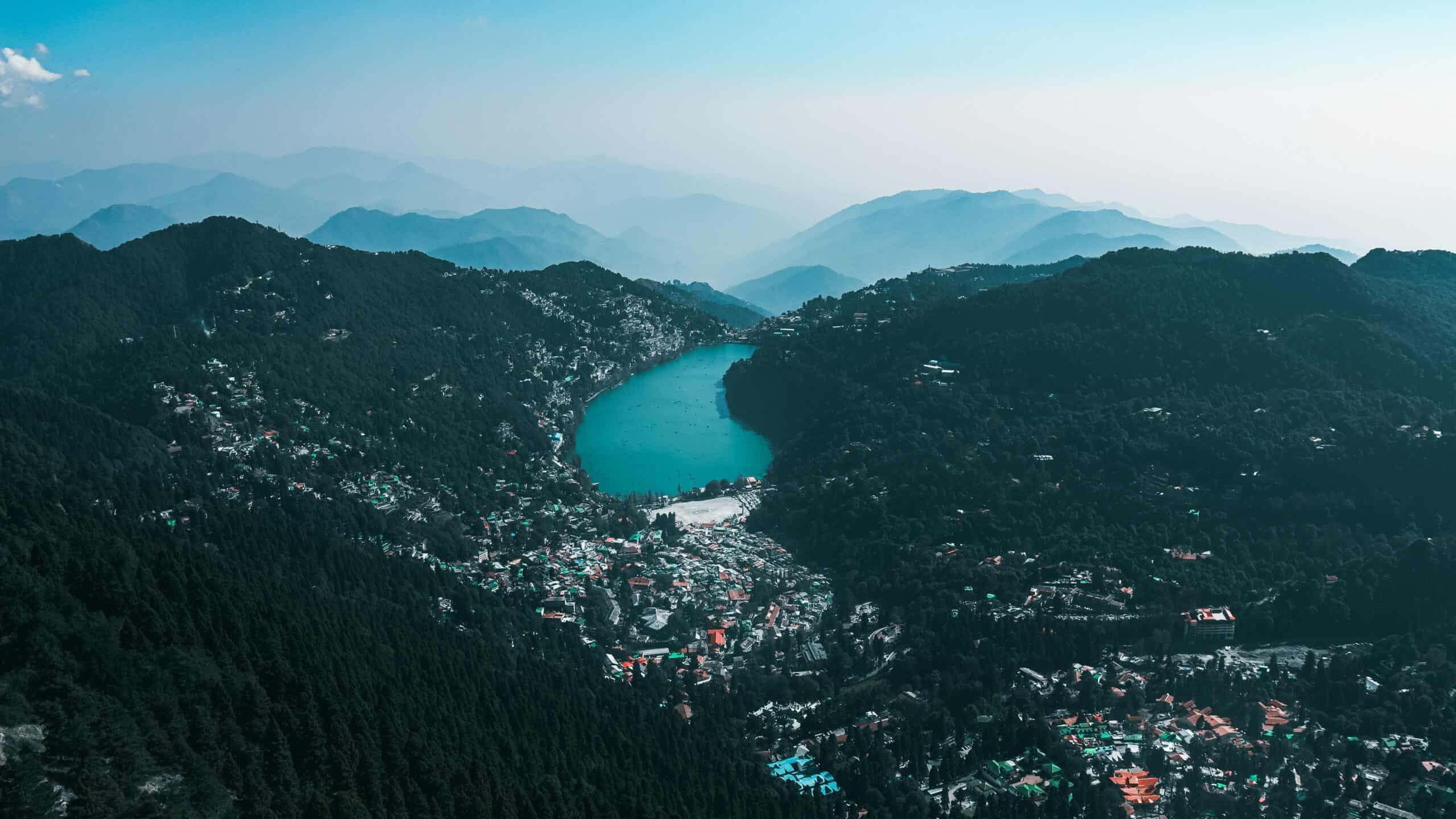 Nainital Lake View from Ropeway