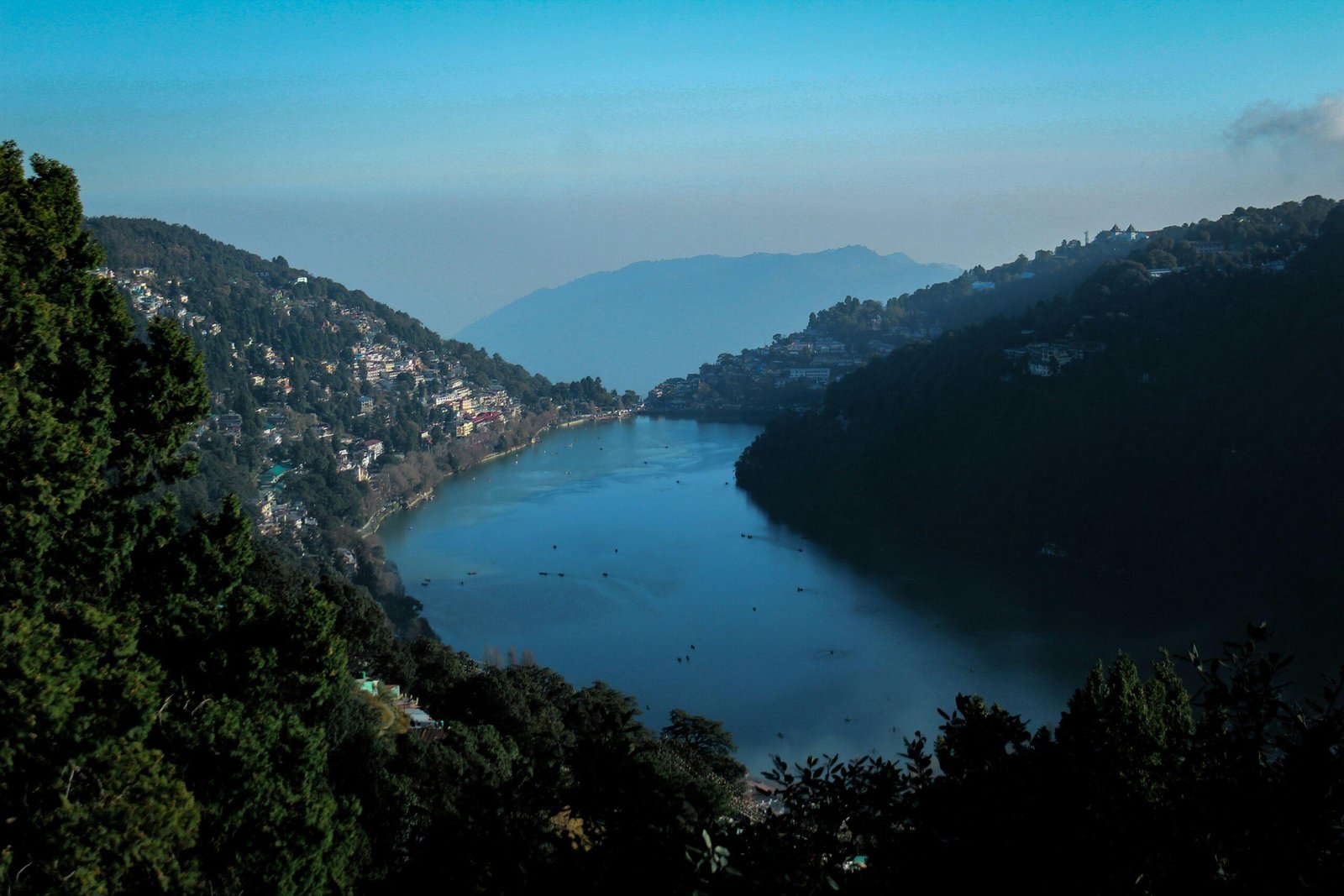Bhimtal Lake Island