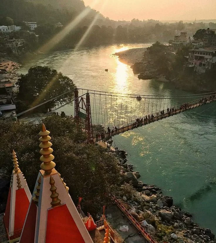 Rishikesh Spiritual River View
