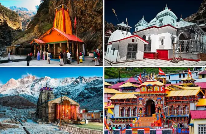9 Nights 10 Days Complete Char Dham Yatra with Chopta from Haridwar